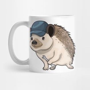 Hedgehog Craftsman Wrench Mug